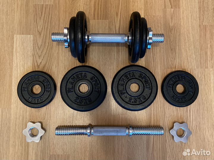 Гантели разборные