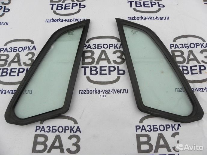 Стекло боковое глухое ваз 2115