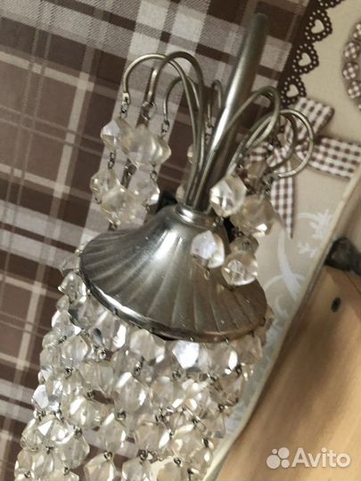 Бра хрустальСССР