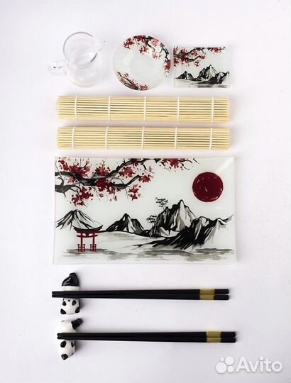 Набор посуды для роллов и суши