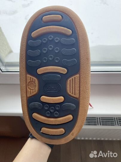 Зимние ботинки детские