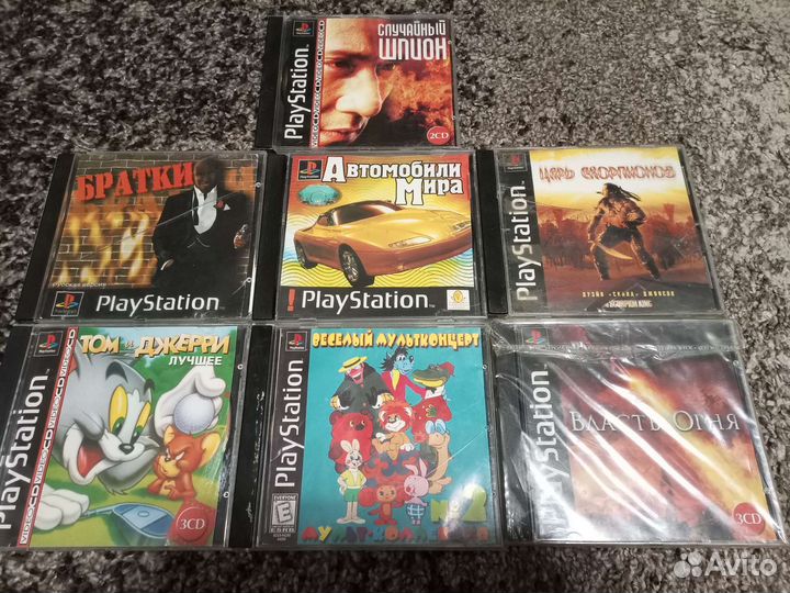 100+ Дисков PlayStation 1