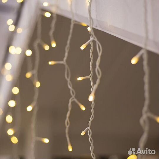 Гирлянда бахрома сосульки оптом