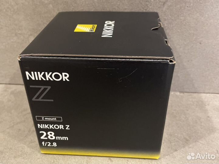 Nikon 28mm f/2.8 Nikkor Z Новый-Гарантия