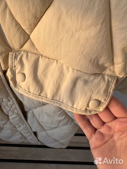 Пальто стеганое женское 46