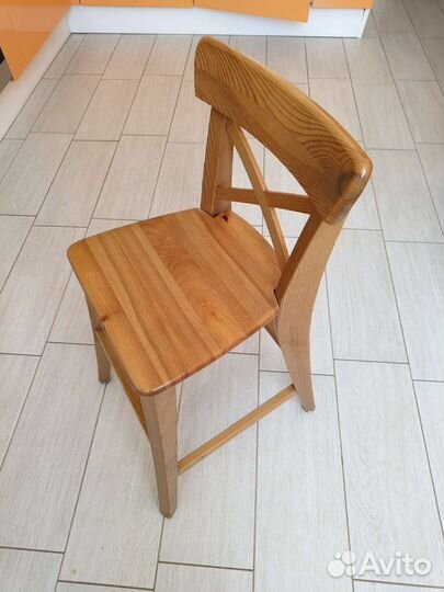 Детский стул IKEA ingolf коричневый