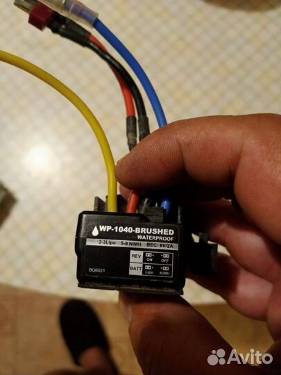 Регулятор скорости и мотор для rs модели