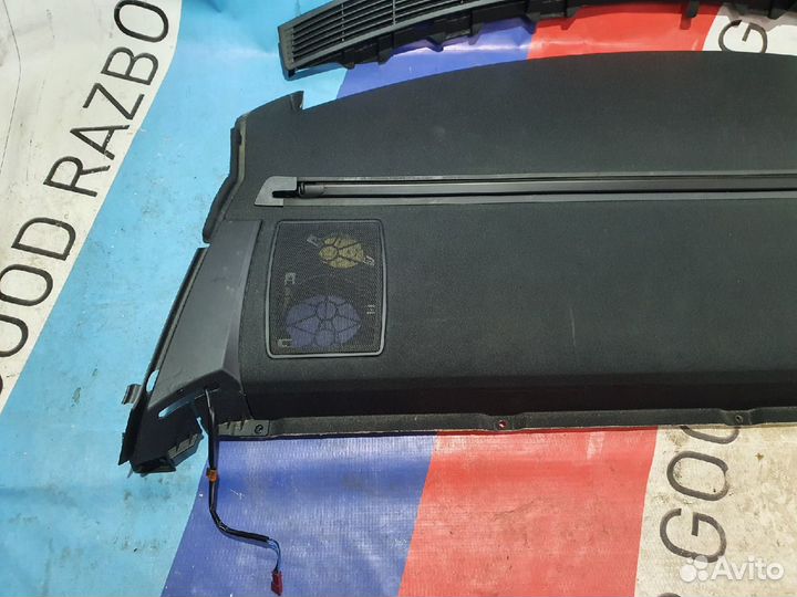 Задняя полка бмв е60 черная