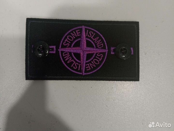 Stone island патч розовый