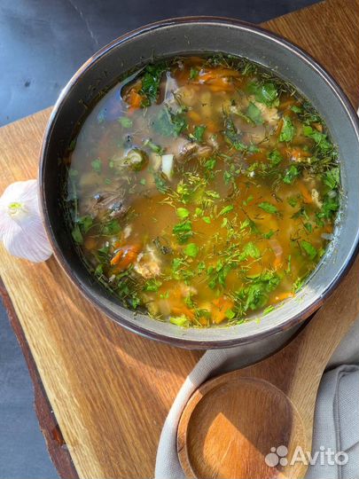 Натуральные сухие супы быстрого приготовления