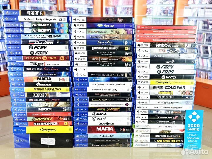 Игры PS4 PS5 Switch Xbox 360 - 04.05.2024