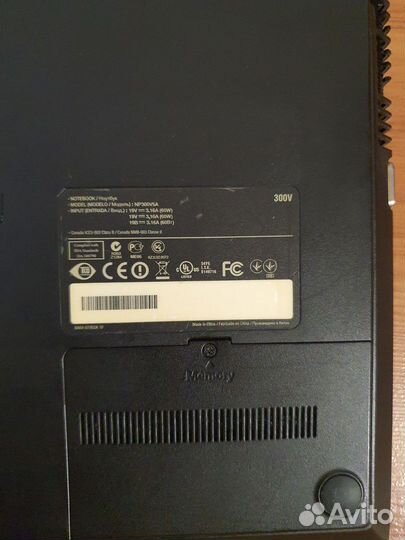 Ноутбук samsung NP300V5A