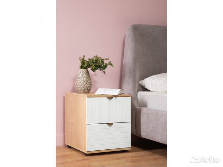 Тумба прикроватная Монблан-1 Line Milk