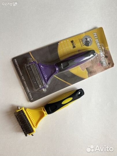 Колтунорез дешеддер чесалка для кошек и собак