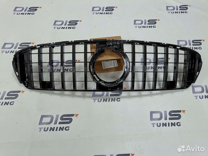 Решетка радиатора на Mercedes GLC X253 GT хром