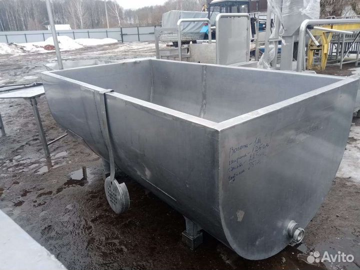 Ванна творожная нержавеющая втн-2,5