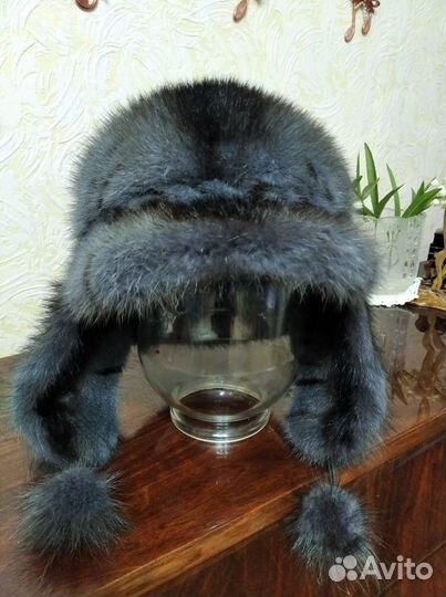Шапка норковая женская