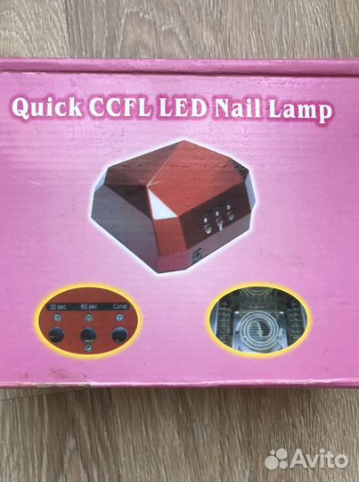 Лампа гель-лак LED +ccfl diamond 36 W