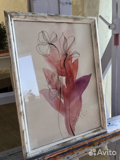 Картина абстракция