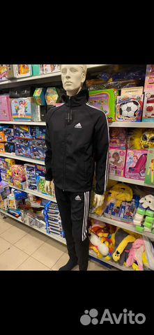 Спортивный костюм мужской Adidas черный