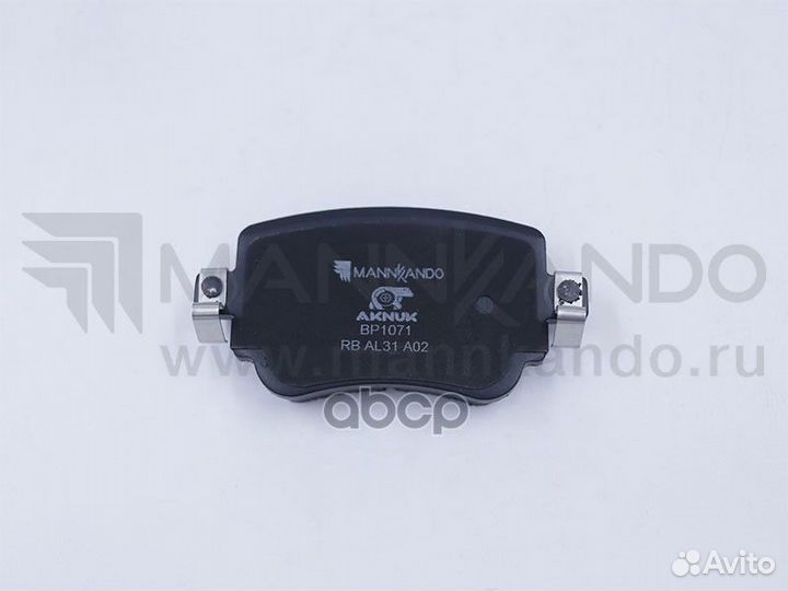 Колодки зад.VW passat B7 (A32,A33),01/11 / SKO