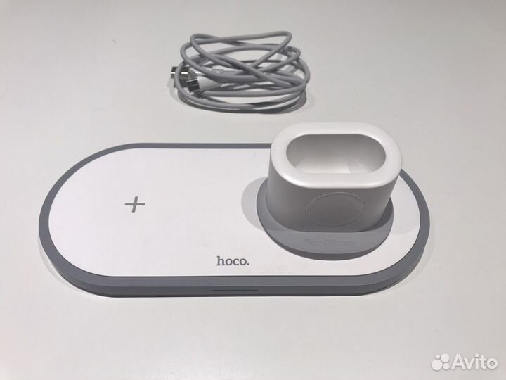 Зарядное беспроводное устройство hoco CW21 3 в 1