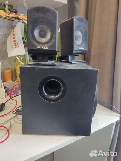 Колонки для компьютера microlab subwoofer