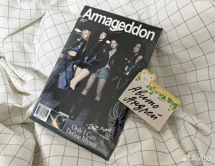 Официальный альбом Aespa armageddon zine