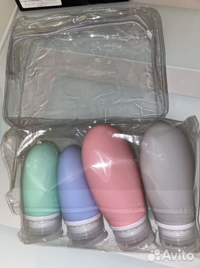 Дорожные флаконы новые