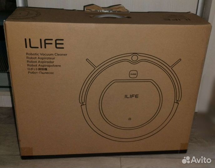 Моющий робот пылесос Ilife v55 pro