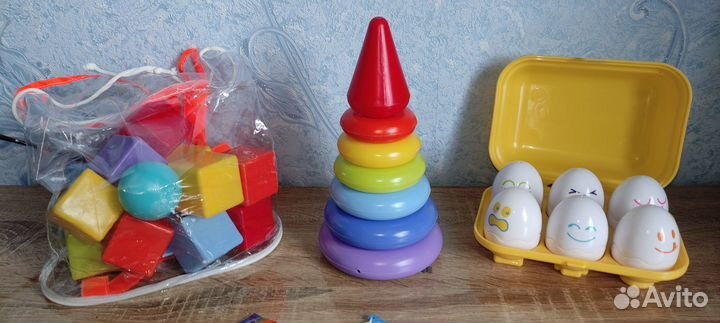 Развивающие игрушки от 8 месяцев