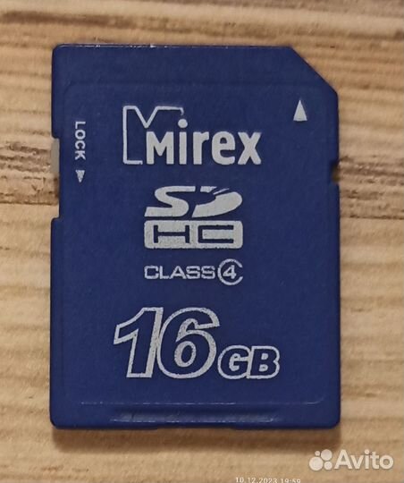 Карта памяти sdhc 16 GB