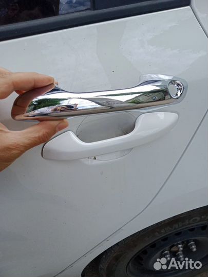 Ручки накладки на кио рио 4. Новые