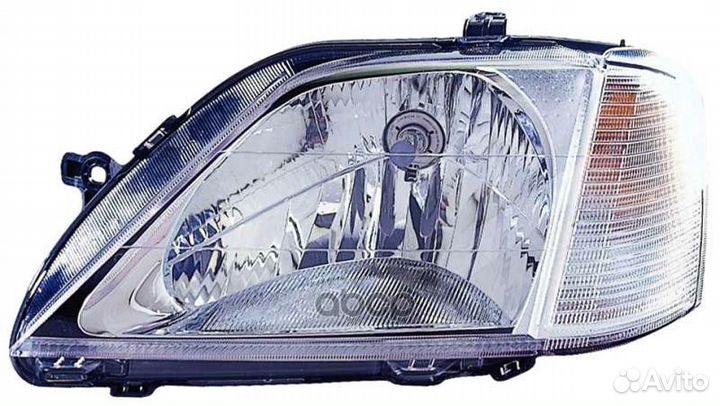 Фара левая renault logan 2004-2007 cable 20