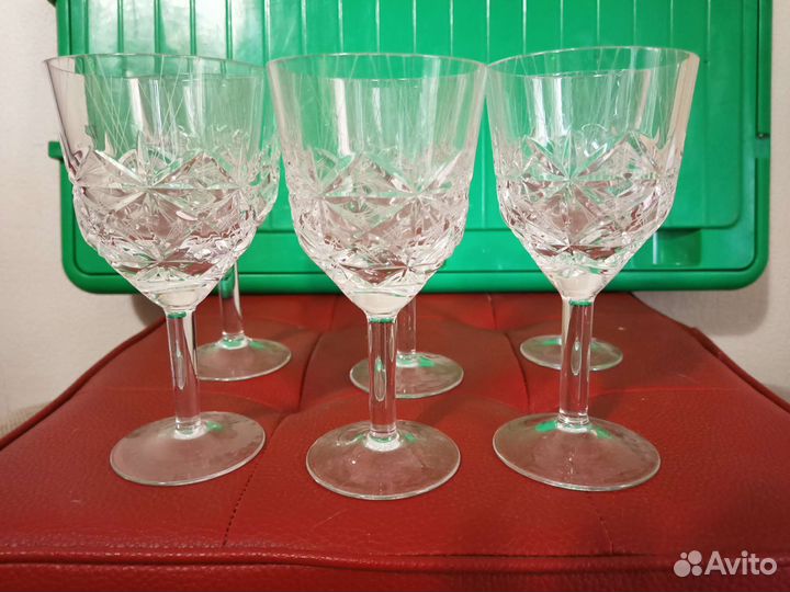 Хрустальные фужеры СССР