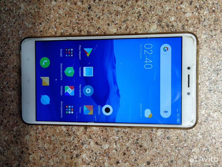 Телефон Xiaomi mi max 2