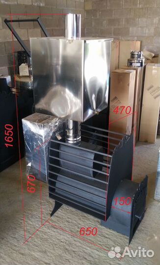 Печь для бани, печь банная, печка 8 мм