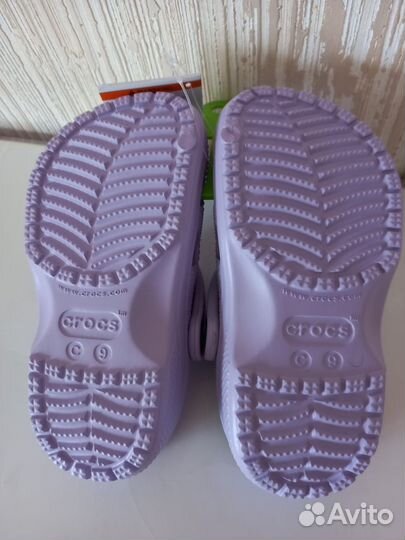 Новые сабо crocs c9 евр 25-26 оригинал