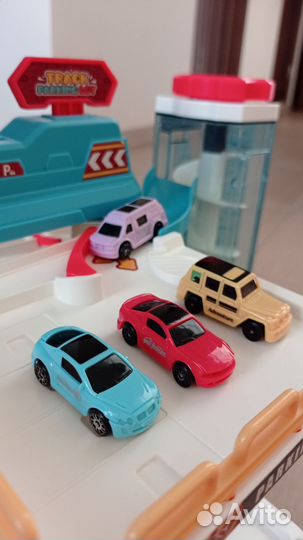 Трек - парковка + вертолет