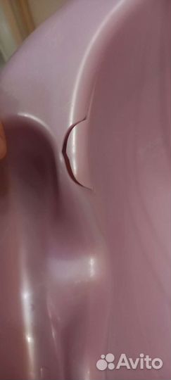 Детская ванночка с горкой, подставкой и гамачком