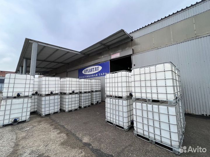 Еврокубы 1000л Новые на Металлическом поддоне