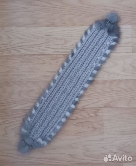 Повязка на голову норковая