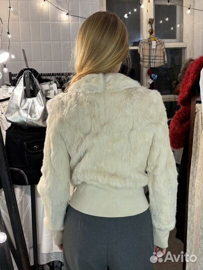 Hugo boss меховая зипка