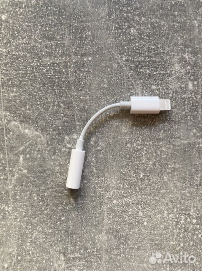 Переходник Apple Lightning на 3.5 jack Оригинал