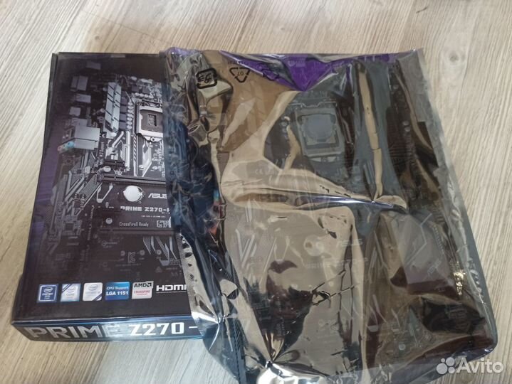 Материнская плата asus z270 LGA 1151