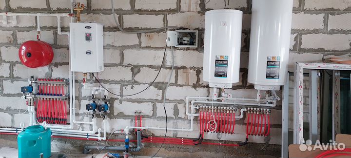 Отопление водоснабжение тёплые полы