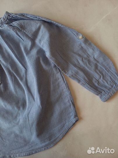 Хлопковая блузка на девочку 86 H&M