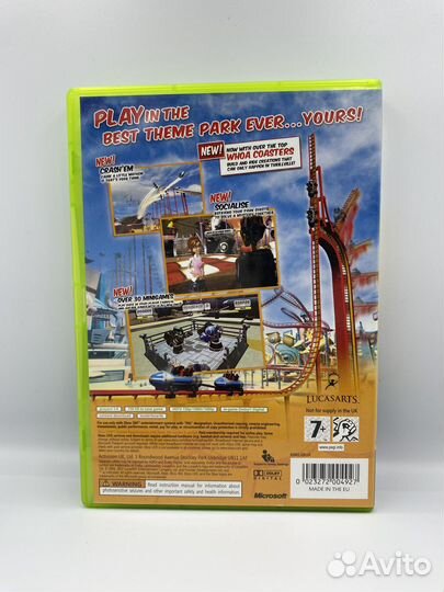 Thrillville Off the Rails xbox 360 (б/у, англ.)