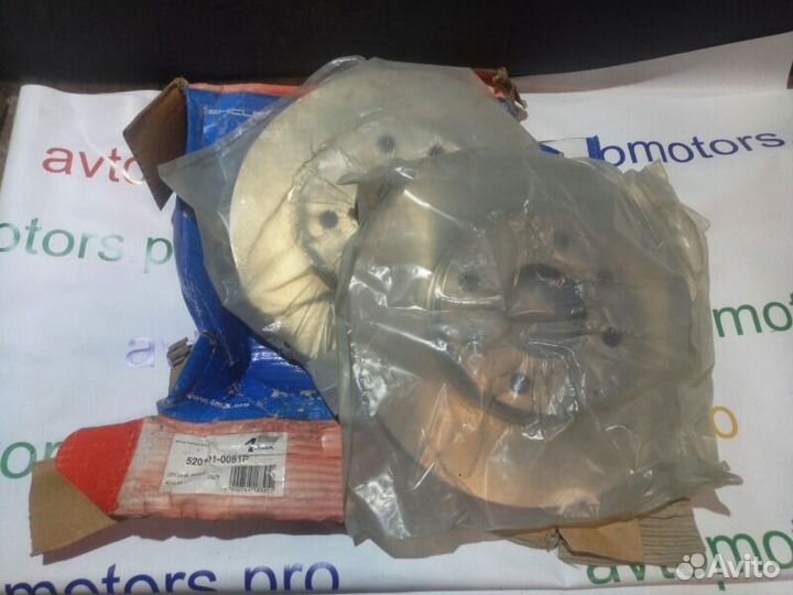 Диск тормозной комплект перед. Peugeot 405