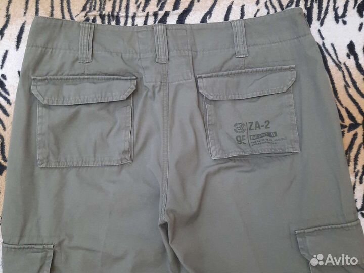 Брюки милитари, карго, (W-34) 50 р